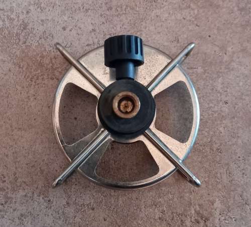 Coleman mini gas back-packing stove.