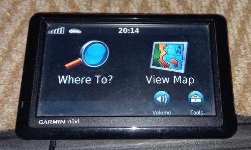 Garmin nüvi GPS model 1410, with additional Tracks4Africa micro SD card 1310.02