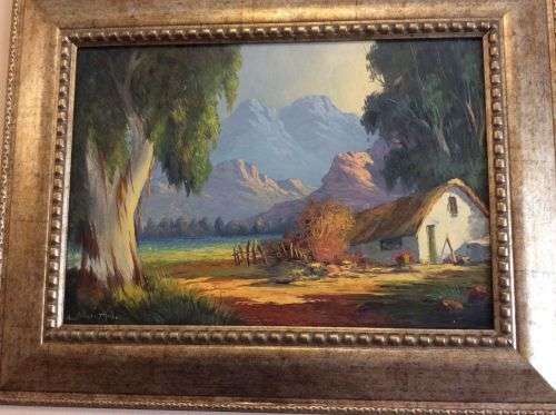 Original L. Albertyn Painting in Frame