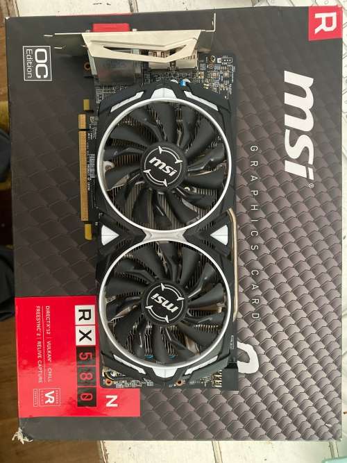 MSI RX 580 4gb OC