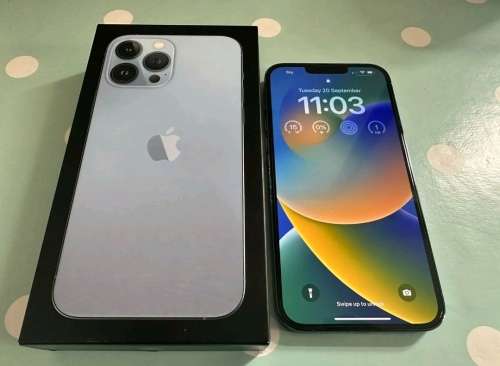 IPhone 13 pro max 128 GB Sierra blue