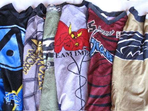 6 x Paintball jerseys!!!!