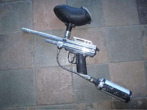 PMI Pirana semi auto paintball marker!!!