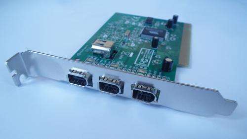 3-port Firewire (IEEE 1394) PCI card