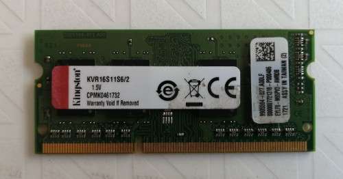 Kingston 2GB DDR3 Laptop Memory