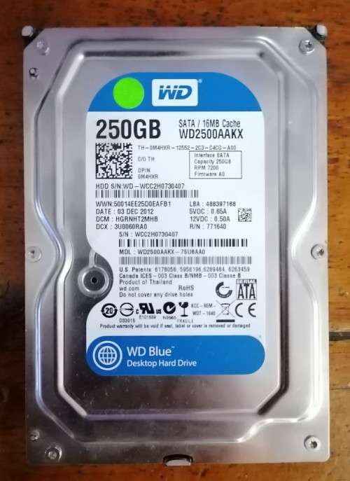 Western Digital 250GB HDD