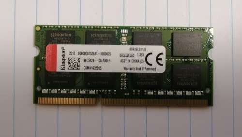 Kingston 8GB DDR3 Memory