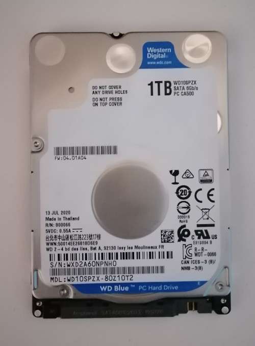 Western Digital Blue 1TB SATA HDD