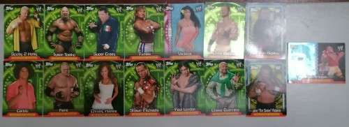 Collection of Wrestling Cards