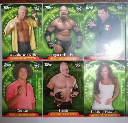 Collection of Wrestling Cards