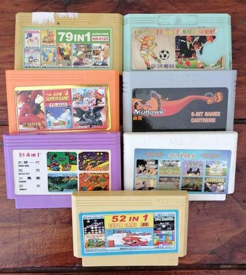 **Vintage TV Game Cartrides on Auction**