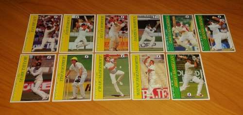 Big Collection of 1992/1993/1994 Cricket Cards