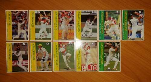 Big Collection of 1992/1993/1994 Cricket Cards