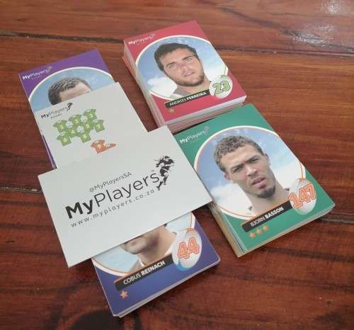Collection of 2015 Rugby Trading Cards