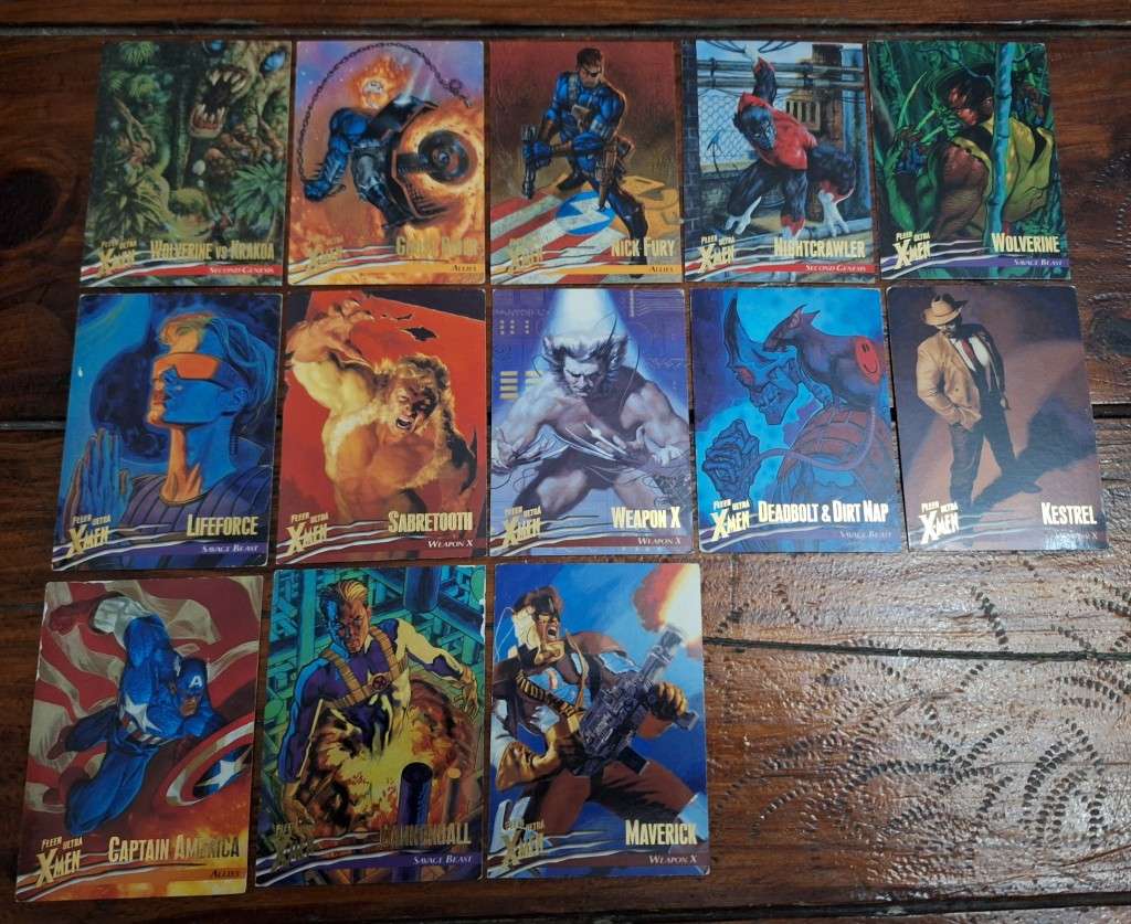 1996 Fleer Ultra X-Men Trading Cards