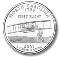 2001 North Carolina Commemorative State Quarter