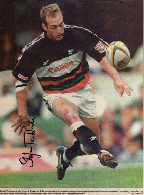 Stefan Tereblanche - Original Signature