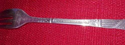 SIX APOSTEL CAKE FORKS EPNS SHEFFIED ENGLAND