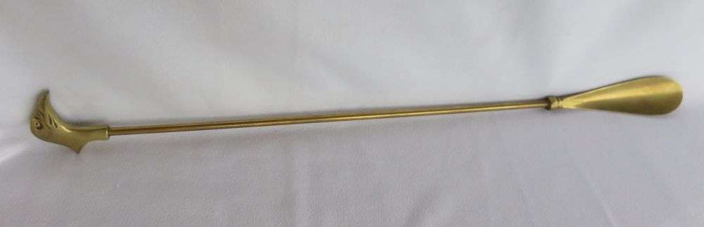 SOLID BRASS SHOE HORN