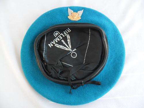 TRANSKEI SPECIAL FORCES BERET AND BADGE