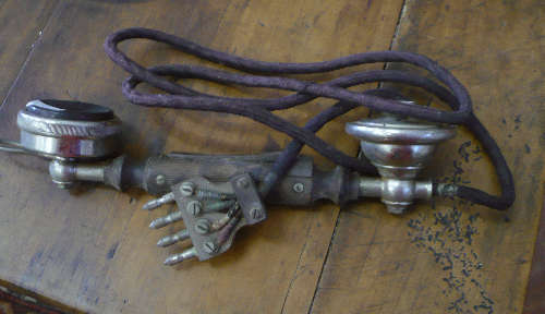 OLD TELEPHONE PARTS
