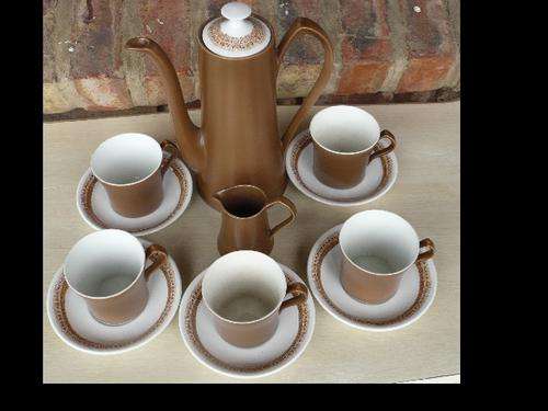BURLEIGH WARE COFFEE SET OF 12