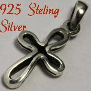 Sterling Silver Pendant 27mm