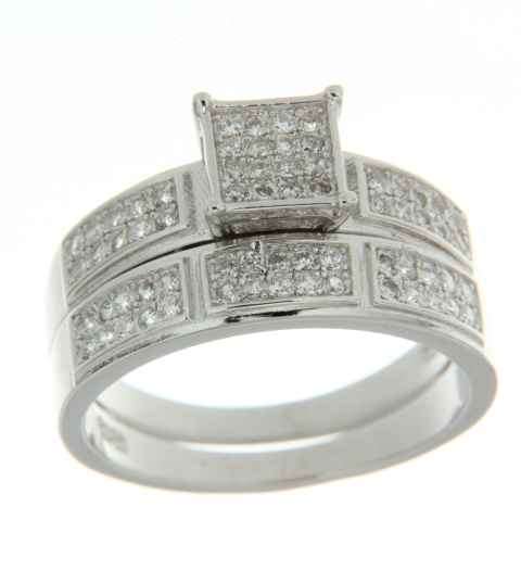 Solid 925 Sterling Silver With Cubic Zirconia stones ring size # 6.5 + 4.20g