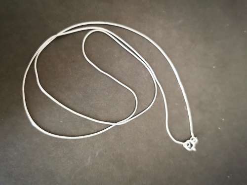 sterling silver necklace 45cm