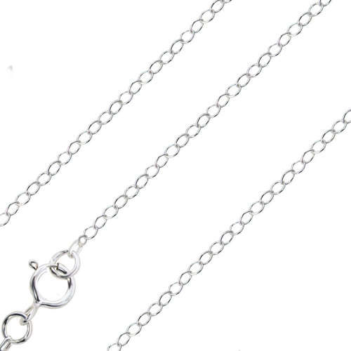 sterling silver necklace 45cm