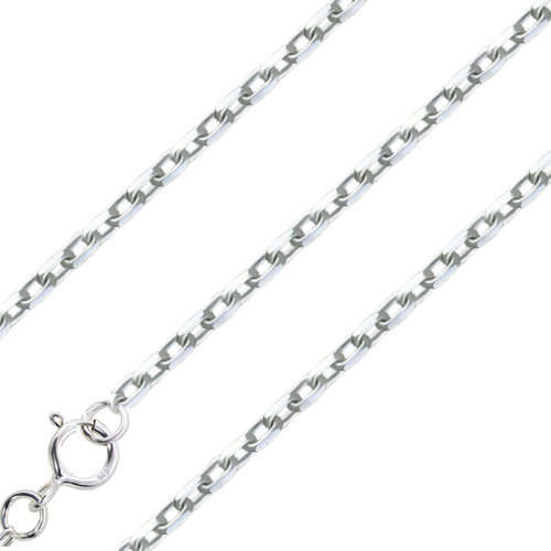 sterling silver necklace 45cm