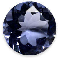 Natural Mined Iolite 3.99mm 0.18cts