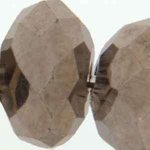 DIM GREY CRYSTAL BEADS