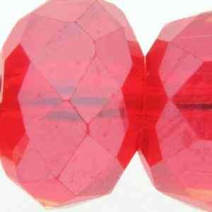 RUBY RED CRYSTAL BEADS