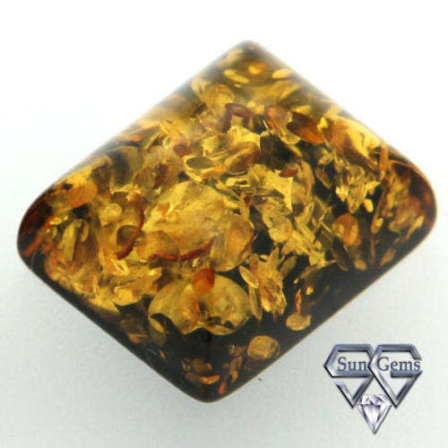 Natural Mined Amber 12.0x10.0mm 2.98cts