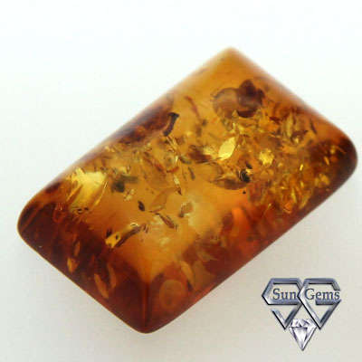 Natural Mined Amber 16.0x10.0mm 3.42cts