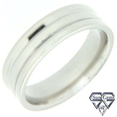 Solid Stainless Steel ring size 8.5# + 4.97g