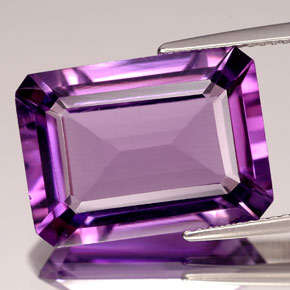 Natural Mined African Amethyst 7.2x5.2mm 1.100cts