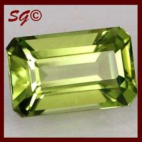 Natural Mined Peridot 6.15mm X 4.10mm 0.645cts