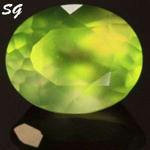 Natural Mined Prehnite 1.565cts 9.05mm X 6.90mm