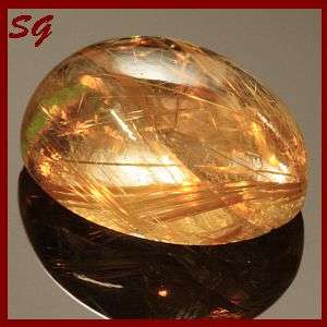 Natural Mined Rutile Quartz 10.15mm X 8.15mm, 2.755cts