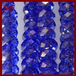 ROYAL BLUE CRYSTAL BEADS