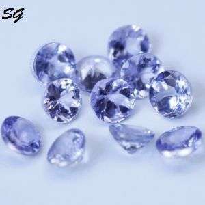 Natrural mined Tanzanite  2.4mm each and 0.535cts for parcel