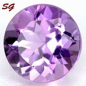 Natural Amethyst: 6.83mm, 1.215cts