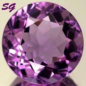 Natural Mined African Amethyst  2.80mm 0.080cts