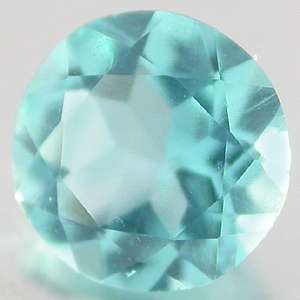 Natural Mined Sky Topaz 5.03mm  0.55cts