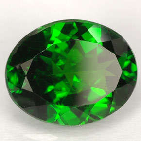 Natural Mined Chrome diopside 7.1mm X 5.1mm 1.00cts