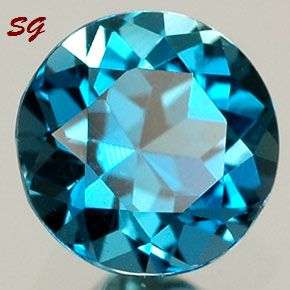 Natural Mined Topaz swiss  6.03mm  1.15cts