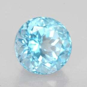 Natural Mined Topaz sky  4.1mm  0.40cts