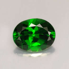 Natural Mined chrome diopside  4.1x3.1mm 0.166cts